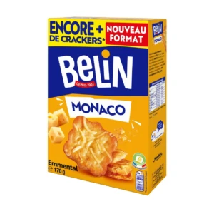 [007906] Belin Crackers Monaco Emmental Familial 170g